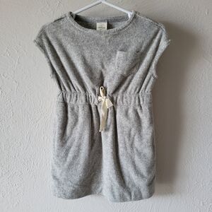 Crewcuts Grey Toweling Swim Cover, Size 2, NWT